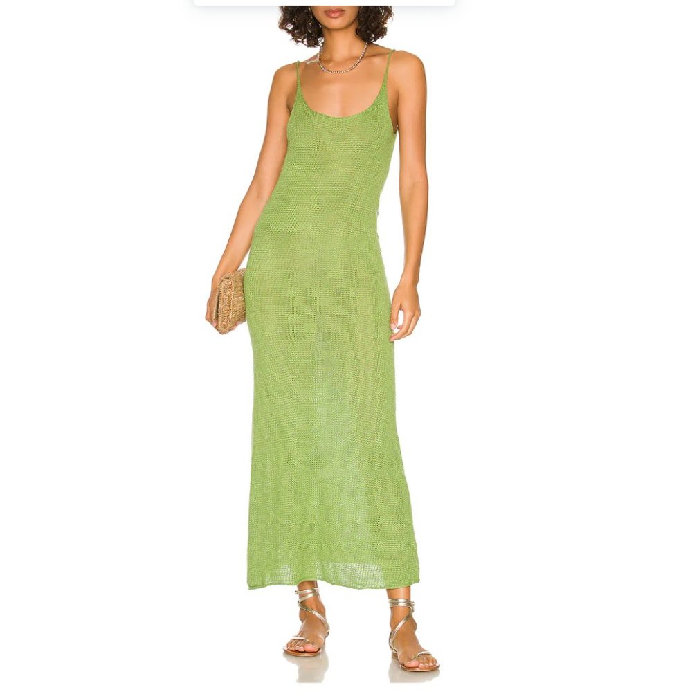 SOLD OUT Onia Linen Sweater Maxi Dress